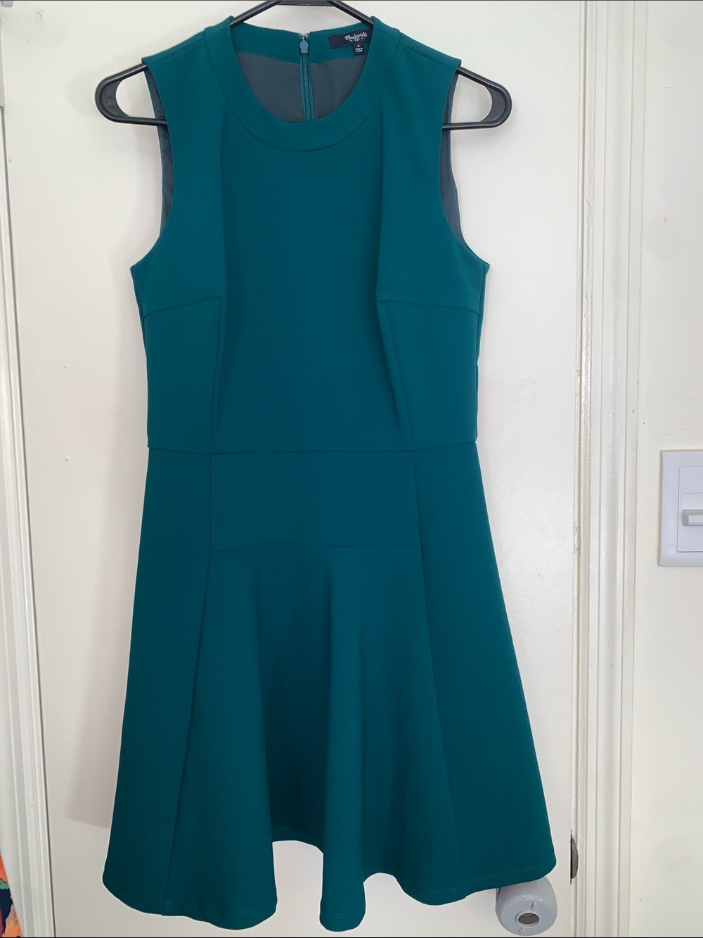Madewell Emerald Green Mini Dress